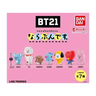 ビーティーイシビル(BT21)のBT21 「ならぶんです」ガチャ　KOYA・TATA(アイドルグッズ)