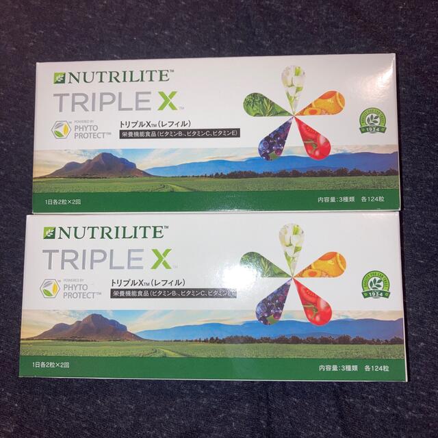 しくお Amway ニュートリライト トリプルX(レフィル)2個の通販 by
