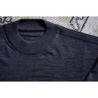 COMOLI - manhole ニット XXL グレー JP BLUMの通販 by Kの古着屋
