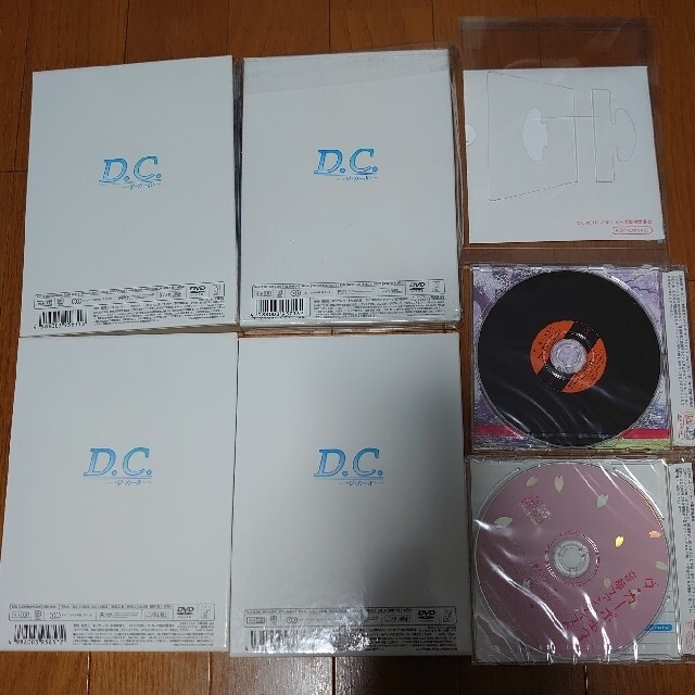 D.C. ダ・カーポDVD-BOX Ⅰ~Ⅳ(購入特典付属)+OPEDシングルCD エンタメ/ホビーのDVD/ブルーレイ(アニメ)の商品写真