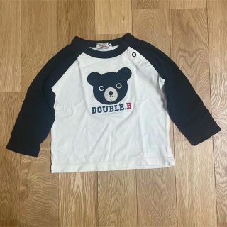 ダブルビー(DOUBLE.B)のミキハウス ダブルビー  ロンᎢ  70~80cm(Ｔシャツ)