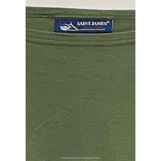 SAINT JAMES(セントジェームス)のセントジェームス　PIRIAC 半袖　Tシャツ (オリーブ メンズのトップス(Tシャツ/カットソー(半袖/袖なし))の商品写真