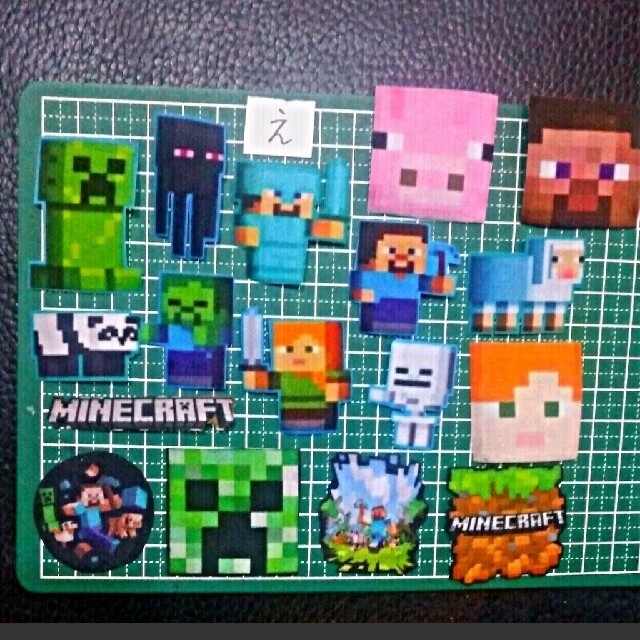 マインクラフト マイクラ アイロンワッペン ワッペン え chateauduroi.co