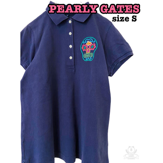 PEARLY GATES パーリーゲイツ　半袖　ポロシャツ　レディースS  0