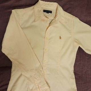 ラルフローレン(Ralph Lauren)のラルフローレン ピンクストライプシャツ(シャツ/ブラウス(長袖/七分))