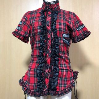 マッド(MAD（M∀D）)のL シャツ　MAD PUNKS バンギャ ゴシック (シャツ/ブラウス(半袖/袖なし))