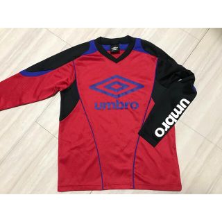 アンブロ(UMBRO)のUmbro アンブロ ロンT ★赤★サッカー   野球   テニス★140(Tシャツ/カットソー)