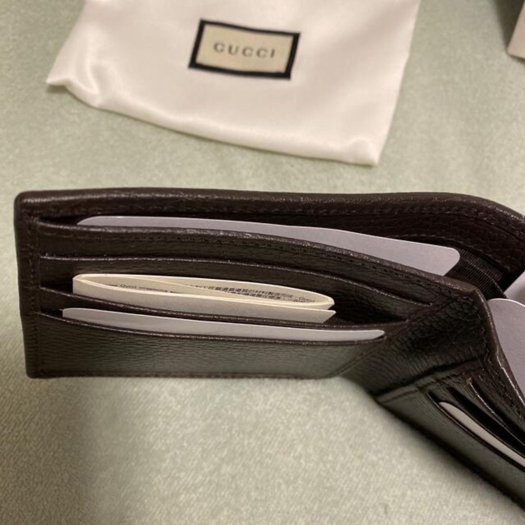 Gucci(グッチ)のGUCCI グッチ メンズ 二つ折り財布  新品 メンズのファッション小物(折り財布)の商品写真