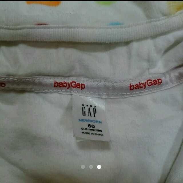 babyGAP(ベビーギャップ)の♡baby GAP♡ロンパース＊60サイズ キッズ/ベビー/マタニティのベビー服(~85cm)(ロンパース)の商品写真