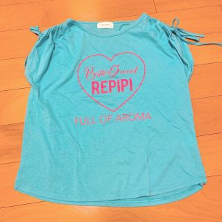 レピピアルマリオ(repipi armario)のレピピアルマリオ　Tシャツ　M グリーン(Tシャツ/カットソー)