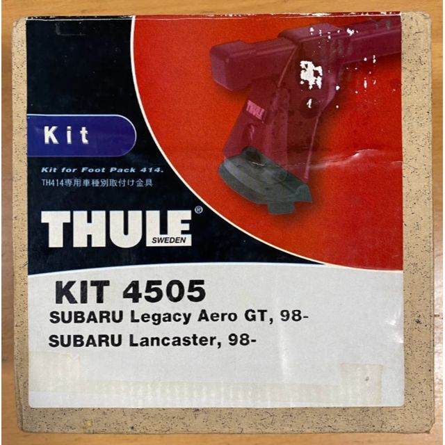 THULE(スーリー)のTHULE スーリー KIT 4505 開封済み未使用品 自動車/バイクの自動車(車外アクセサリ)の商品写真