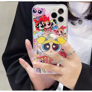 バブルス(Bubbles)のパワーパフガールズ　バブルス　iPhoneケース　iPhoneカバー(iPhoneケース)