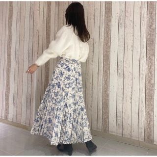 FUR トワルドジュイプリーツスカート&ブラウス セットアップ | www
