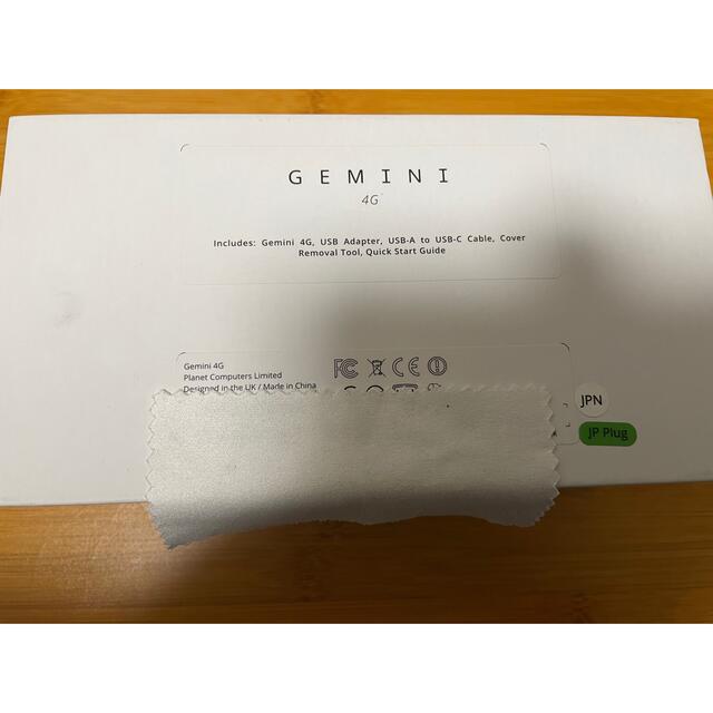 PC/タブレット【再値下げ】Gemini PDA wifi+4G オプションカメラ付