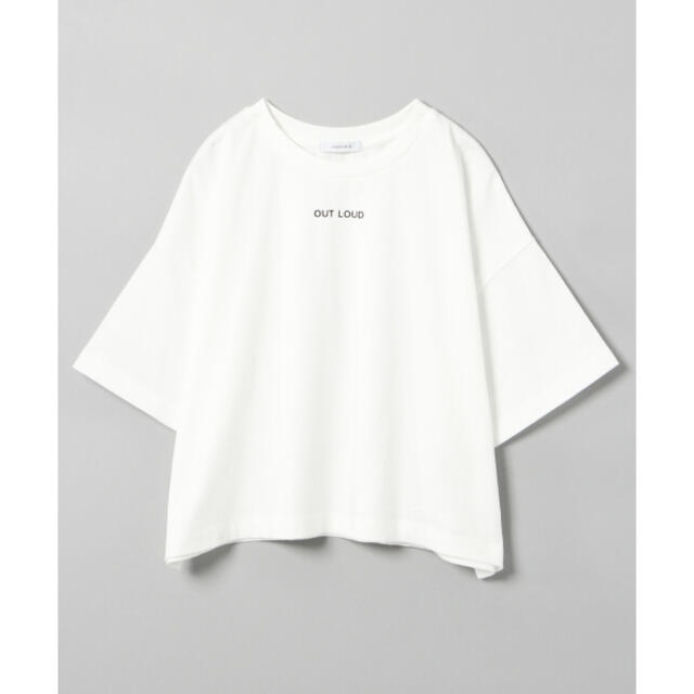 JEANASIS(ジーナシス)のJEANASIS ミニロゴショートTEE レディースのトップス(Tシャツ(半袖/袖なし))の商品写真