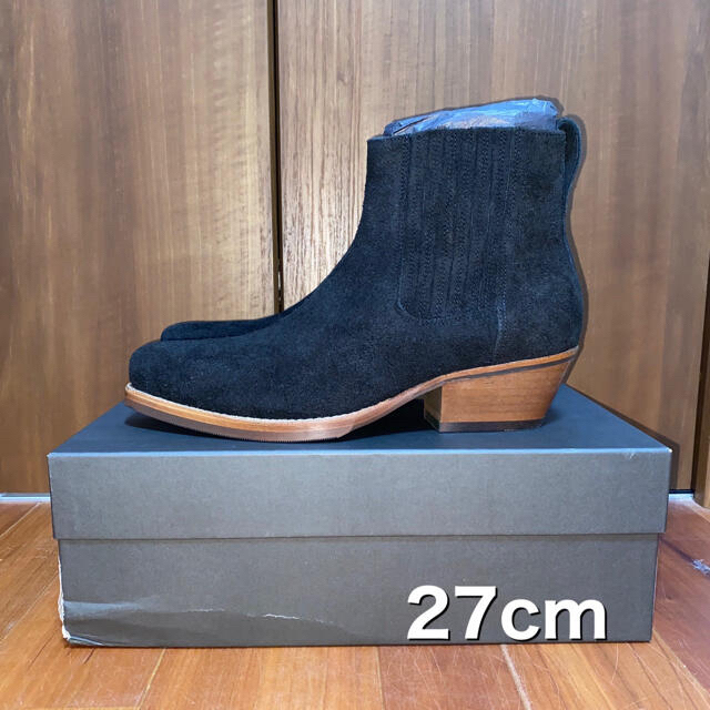 ブーツOUR LEGACY アワーレガシー CUBAN BOOT ブラック 42