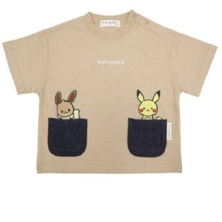 ポケモン(ポケモン)の新品未使用 モンポケ半袖Tシャツポケット付き(Ｔシャツ)