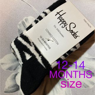 Happy Socks ハッピーソックス ベビー 12-24MONTHS 2足組(靴下/タイツ)