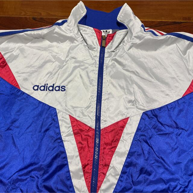 【希少】90s デサント adidas ウインドブレーカー 日本製