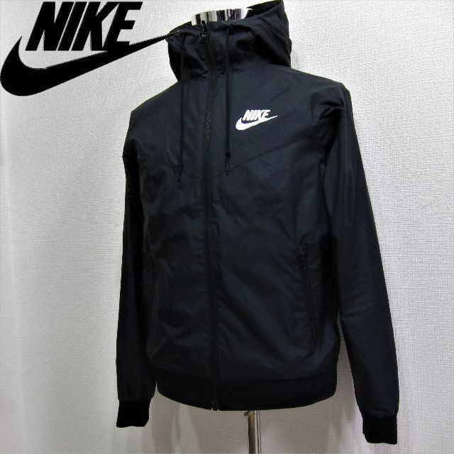 NIKE◆ナイロンジャケット◆ブラック