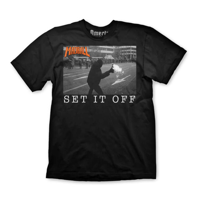 AFTERBASE(アフターベース)のMadball x Omerta Set It Off Tシャツ マッドボール メンズのトップス(Tシャツ/カットソー(半袖/袖なし))の商品写真