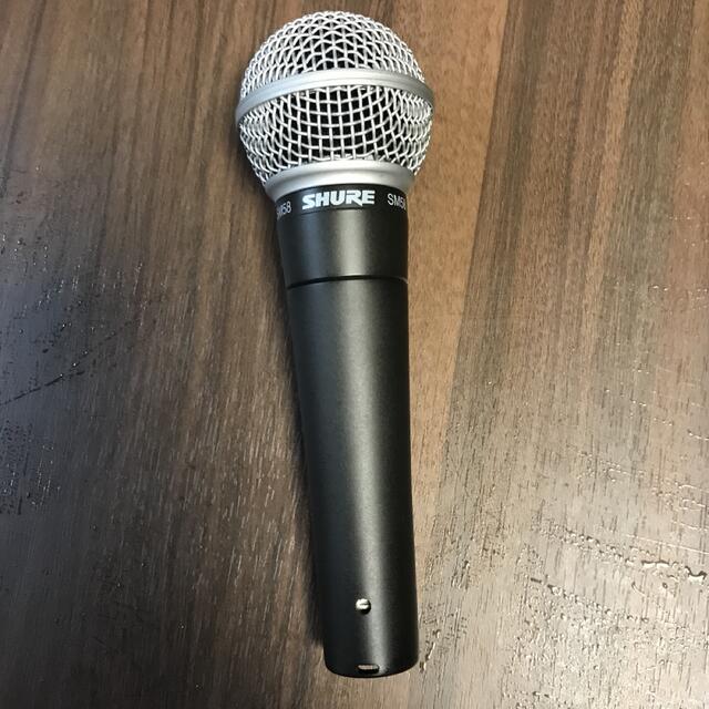 SHURE シュアー  SM58  美品　5mマイクケーブル新品ケース付き①