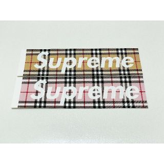 シュプリーム(Supreme)のセット Supreme Burberry ステッカー Beige Pink(その他)