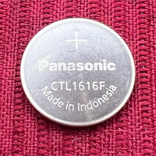 パナソニック(Panasonic)のパナソニック 二次電池 CTL1616 カシオに(腕時計(デジタル))