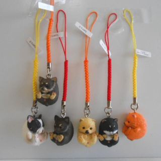 ♯Jzi10GZ まんまるどうぶつ まんまるこいぬ根付シークレット入6 ♯Jzi10GZ まんまるどうぶつ まんまるこいぬ根付シークレット入6