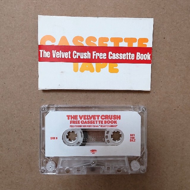 THE VELVET CRUSH ベルベットクラッシュ 宣伝用カセットテープ エンタメ/ホビーのCD(ポップス/ロック(洋楽))の商品写真