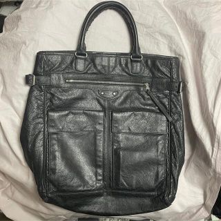 バレンシアガ(Balenciaga)のバレンシアガ balenciaga トートバッグ レザー 黒(トートバッグ)