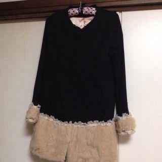 ★お値下げ中★beberose★ラビットファー ジャケット コート アウター