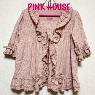 ピンクハウス シャツ/ブラウス(レディース/半袖)(ギンガムチェック