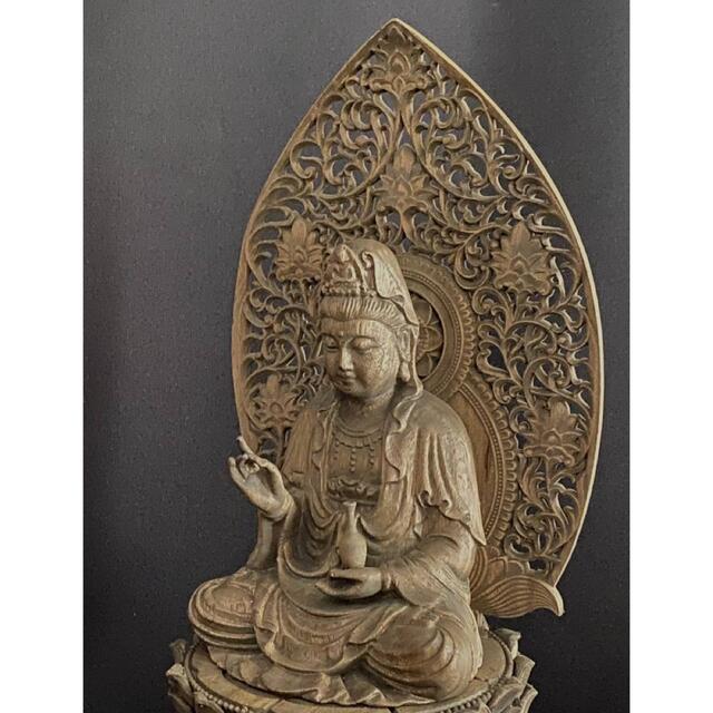 通販 高40cm 井波彫刻 時代彫刻 仏教工芸品 仏師で仕上げ品 観音菩薩 通販 高40cm 井波彫刻 時代彫刻 仏教工芸品 仏師で仕上げ品 観音菩薩