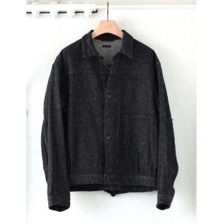 コモリ(COMOLI)の【ケイ様専用】COMOLI 21/SS デニムジャケット BLACK/ECRU(Gジャン/デニムジャケット)