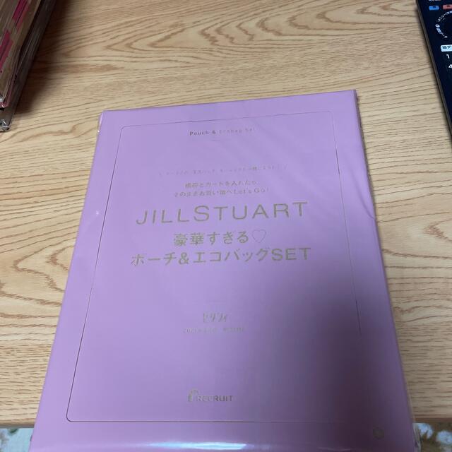 JILLSTUART(ジルスチュアート)のゼクシィ2021年6月号JILLSTUART ジルスチュアートポーチ　エコバッグ レディースのバッグ(エコバッグ)の商品写真