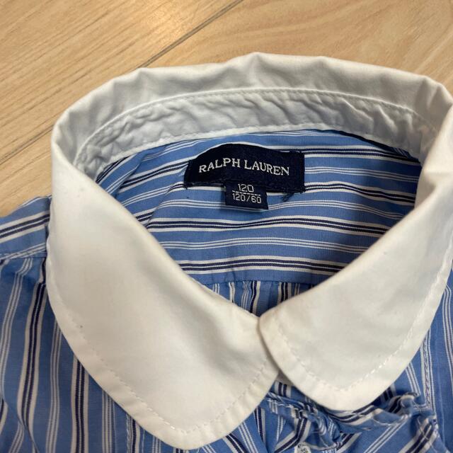 Ralph Lauren(ラルフローレン)のRALPH LAUREN キッズブラウス120 キッズ/ベビー/マタニティのキッズ服女の子用(90cm~)(ブラウス)の商品写真