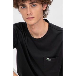 ラコステ(LACOSTE)のタカオミチコ様専用　ラコステ　黒　tシャツ　シンプル(Tシャツ/カットソー(半袖/袖なし))