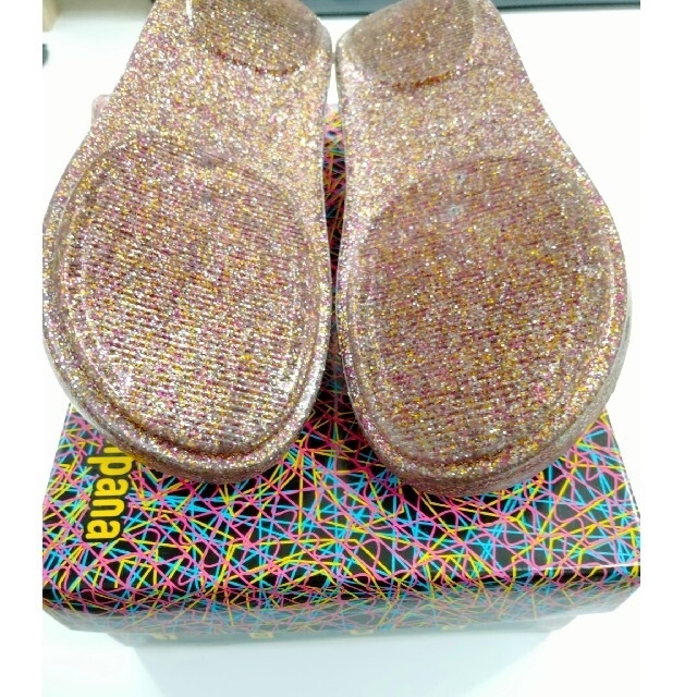 melissa(メリッサ)のMINI MELISSA CAMPANA ZIG ZAG V　ミニメリッサ　カン キッズ/ベビー/マタニティのベビー靴/シューズ(~14cm)(サンダル)の商品写真