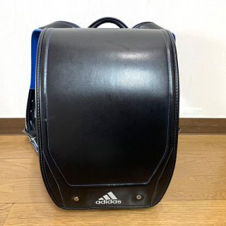 アディダス(adidas)のadidas  ランドセル　黒×青(ランドセル)