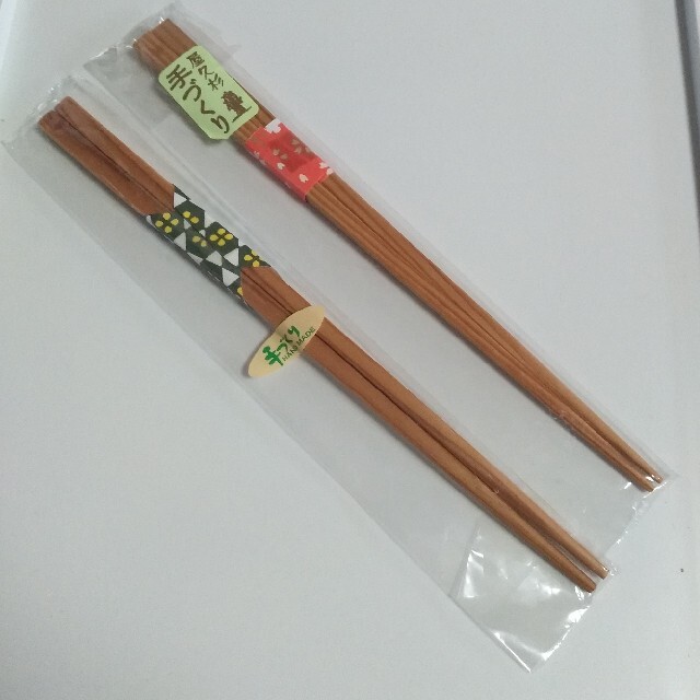 ☆屋久杉の超特大お箸と特大お箸2点セット☆ taniura.com