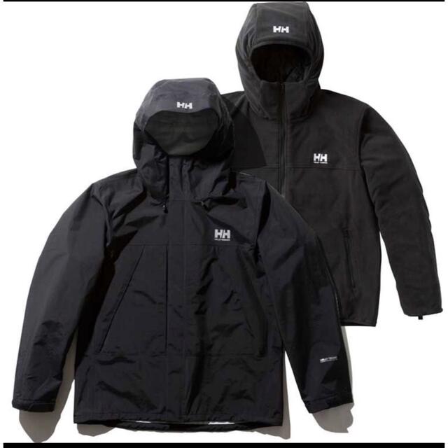 マウンテンパーカー（24時間以内発送） HELLY HANSEN スカンザ3wayジャケット