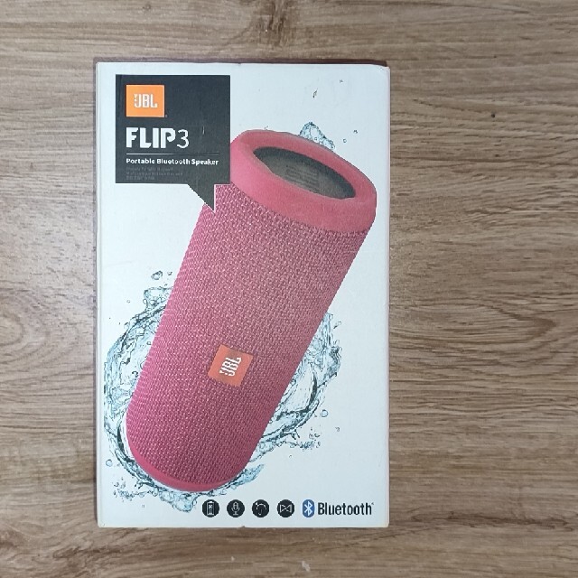 【新品未使】JBL FLIP3 Bluetooth スピーカー IPX5防水機能