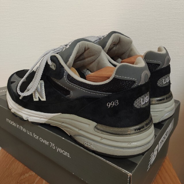 New balance 993 BK 26cm ニューバランス | cartimeexpress.com