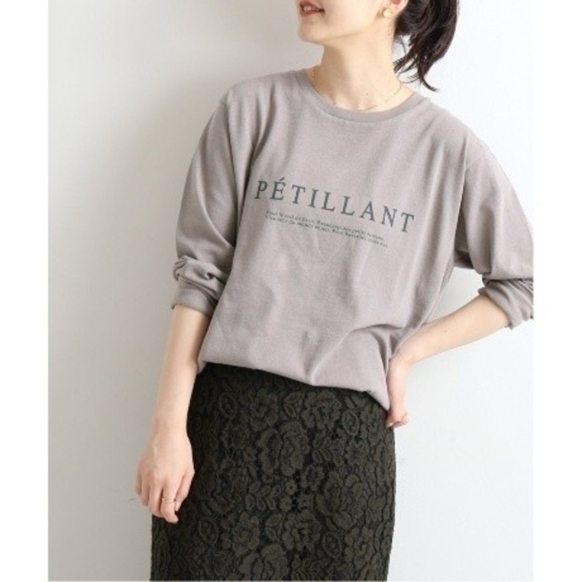 IENA(イエナ)の【IENA】PETILLANT ロングTシャツ レディースのトップス(Tシャツ(長袖/七分))の商品写真