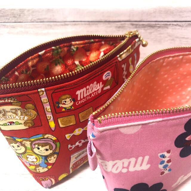 安室ちゃんページ　ハンドメイド　市松模様　バッグ　ポーチ 予約受付中】 安室ちゃん様 専用ページ ハンドメイド 市松模様