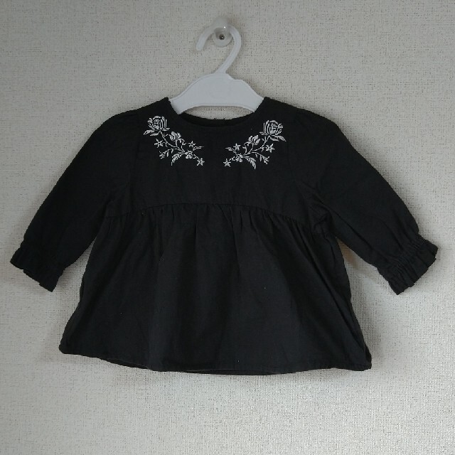 futafuta(フタフタ)のfutafuta フタフタ 刺繍チュニック 80 キッズ/ベビー/マタニティのベビー服(~85cm)(ワンピース)の商品写真