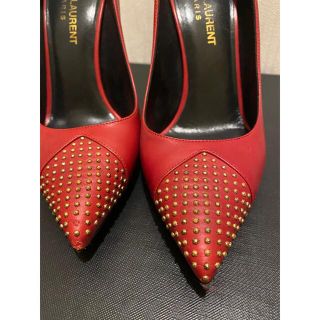 Saint Laurent - サンローラン スタッズデザイン♡パンプスの通販 by