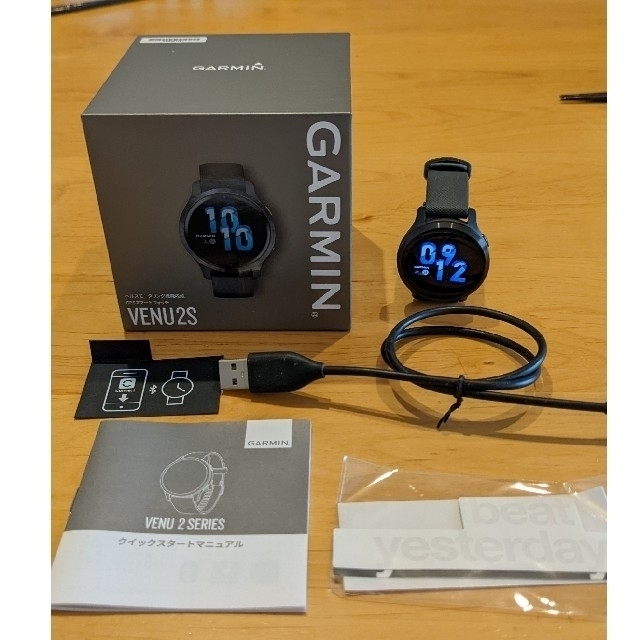 【即日発送】GARMIN Venu 2S Graphite / Slate