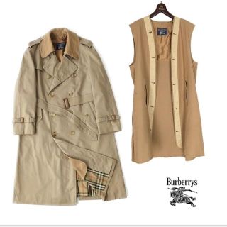 バーバリー(BURBERRY)の【未使用品】BURBERRY バーバリー ダブルトレンチコート ロング丈(トレンチコート)